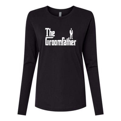 Mens Groom Father Funny Wedding Party Rehearsal Dinner Dad Gift Womens Cotton Relaxed Long Sleeve T-Shirt