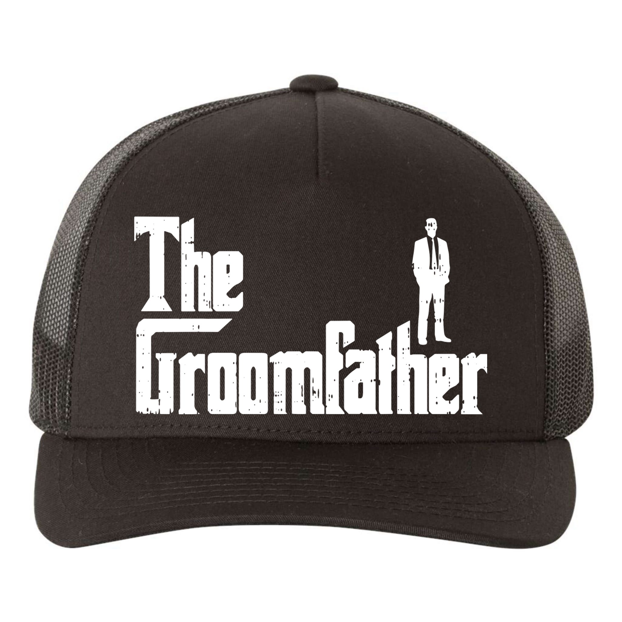 Mens Groom Father Funny Wedding Party Rehearsal Dinner Dad Gift Yupoong Adult 5-Panel Trucker Hat