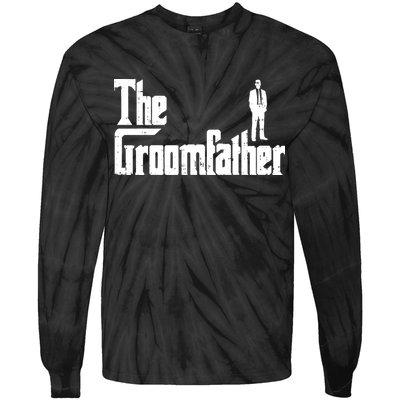 Mens Groom Father Funny Wedding Party Rehearsal Dinner Dad Gift Tie-Dye Long Sleeve Shirt