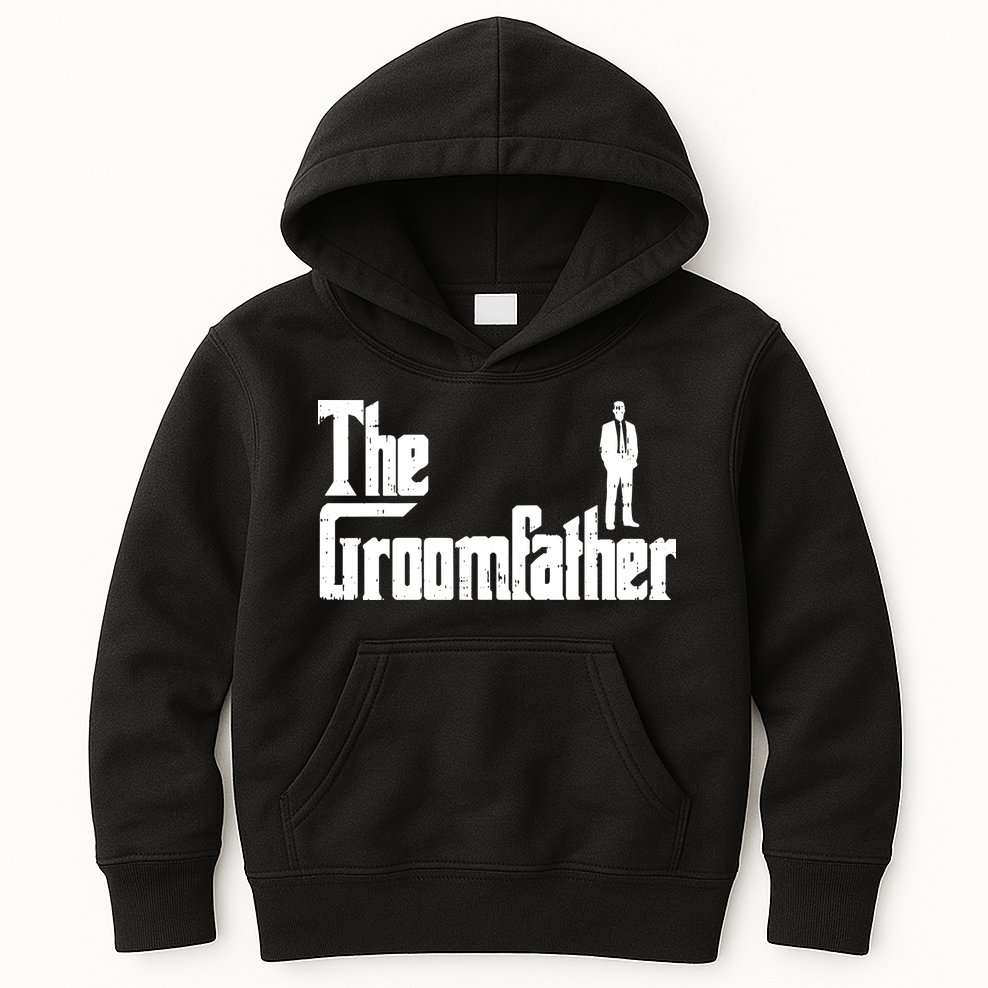 Mens Groom Father Funny Wedding Party Rehearsal Dinner Dad Gift Kids Hoodie