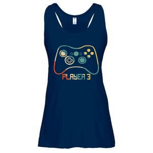 Matching Gamer For Dad, Mom Player 1 Ladies Essential Flowy Tank