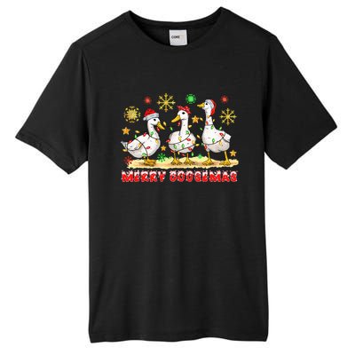 Merry Goosemas Funny Christmas Duck Silly Goose Memes Tall Fusion ChromaSoft Performance T-Shirt