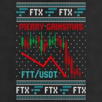 Merry Gainsmas FTX Crypto Cryptocurrency Funny Christmas Ugly Sweater Adult Drive Performance Visor