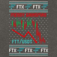Merry Gainsmas FTX Crypto Cryptocurrency Funny Christmas Ugly Sweater Cotton Canvas Backpack