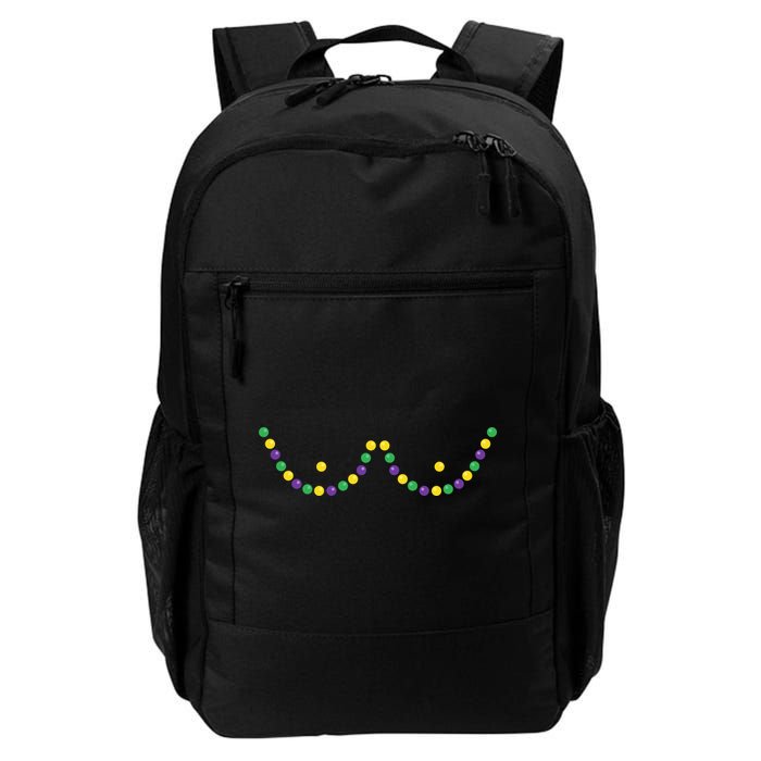 Mardi Gras Funny Beads Boobs Outline Gift Backpack