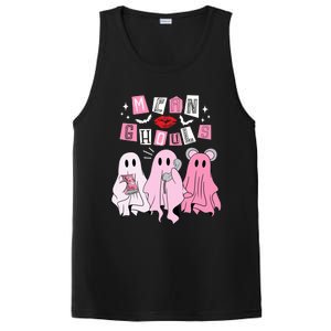 Mean Ghouls Funny Ghost Retro Scary Halloween Trick Or Treat PosiCharge Competitor Tank