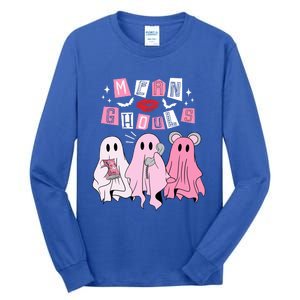 Mean Ghouls Funny Ghost Retro Scary Halloween Trick Or Treat Tall Long Sleeve T-Shirt