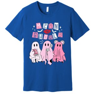 Mean Ghouls Funny Ghost Retro Scary Halloween Trick Or Treat Premium T-Shirt