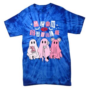 Mean Ghouls Funny Ghost Retro Scary Halloween Trick Or Treat Tie-Dye T-Shirt