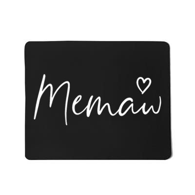 Memaw Gifts For Women Grandma Heart MotherS Day Memaw Mousepad