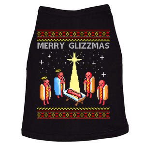 Merry Glizzmas Funny Christmas Doggie Tank