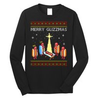 Merry Glizzmas Funny Christmas Long Sleeve Shirt