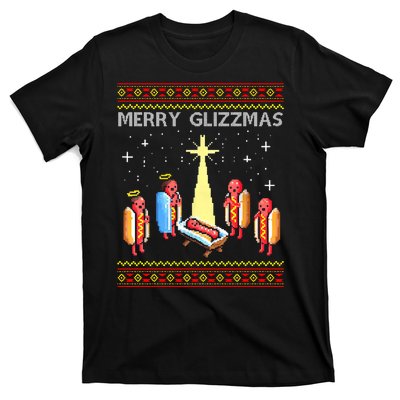 Merry Glizzmas Funny Christmas T-Shirt