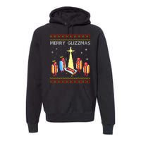 Merry Glizzmas Funny Christmas Premium Hoodie