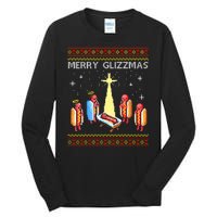 Merry Glizzmas Funny Christmas Tall Long Sleeve T-Shirt