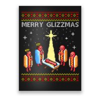 Merry Glizzmas Funny Christmas Poster