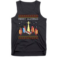 Merry Glizzmas Funny Christmas Tank Top