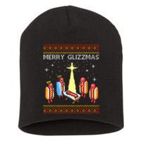 Merry Glizzmas Funny Christmas Short Acrylic Beanie