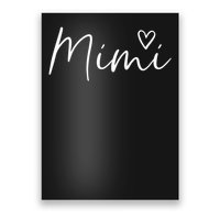 Mimi Gift For Women Grandma Heart Mother's Day Mimi Poster
