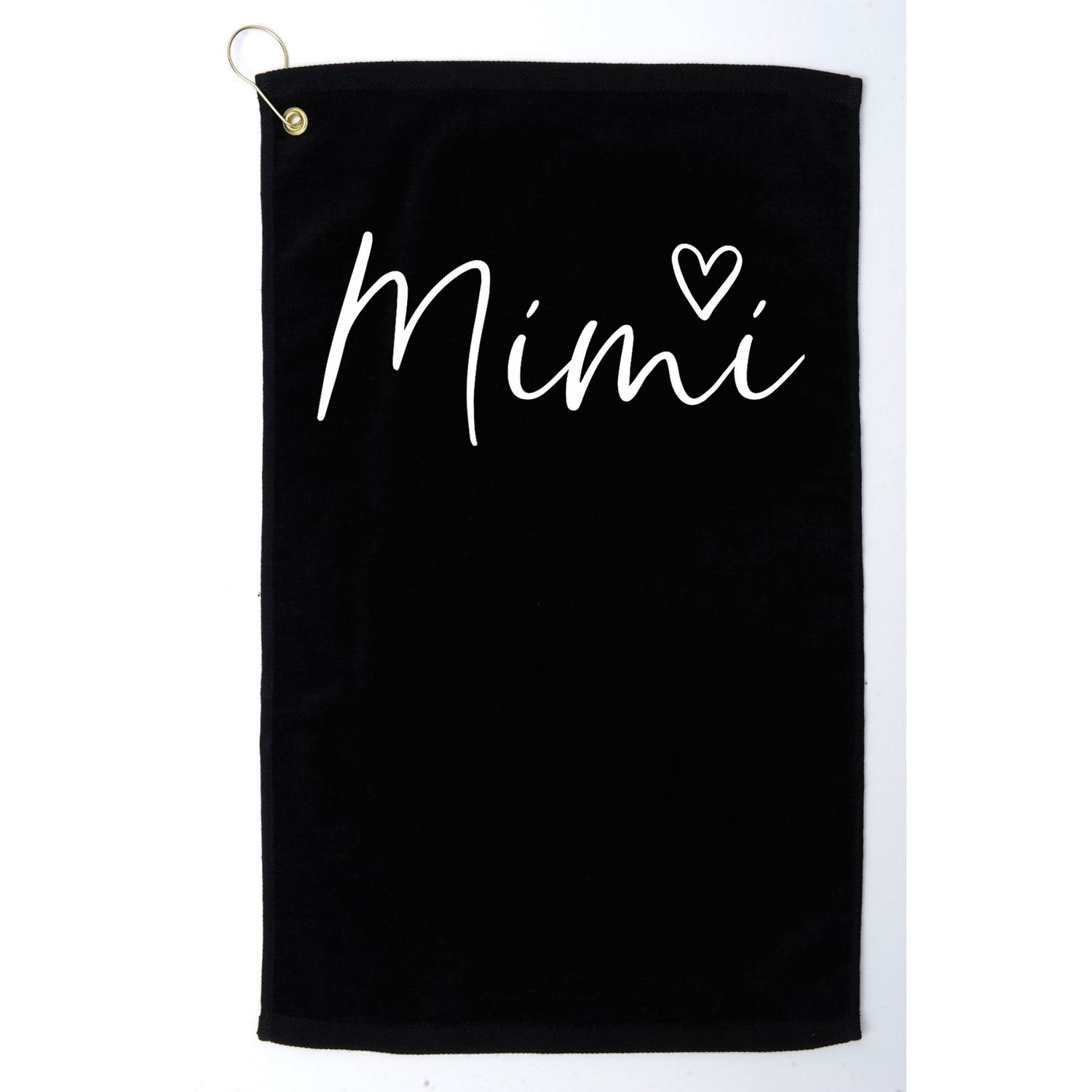 Mimi Gift For Women Grandma Heart Mother's Day Mimi Golf Towel