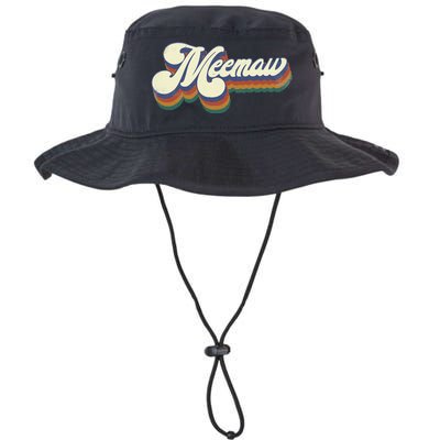 Meemaw Gifts For Grandma Retro Vintage MotherS Day Meemaw Legacy Cool Fit Booney Bucket Hat