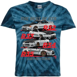 Modern Gtr Family Kids Tie-Dye T-Shirt