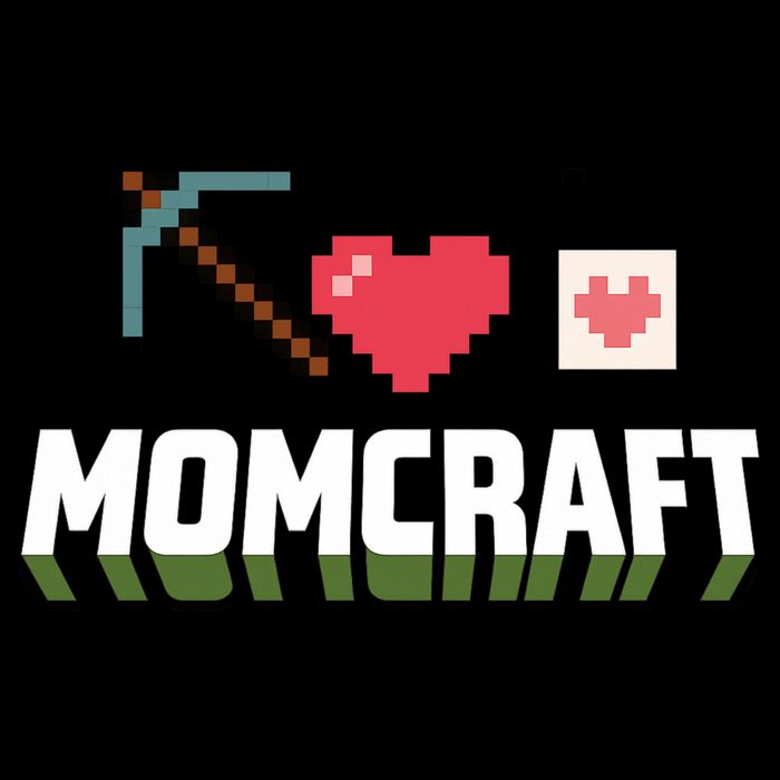 Momcraft Gamer Funny Mother's Day Gift Drawstring Bag