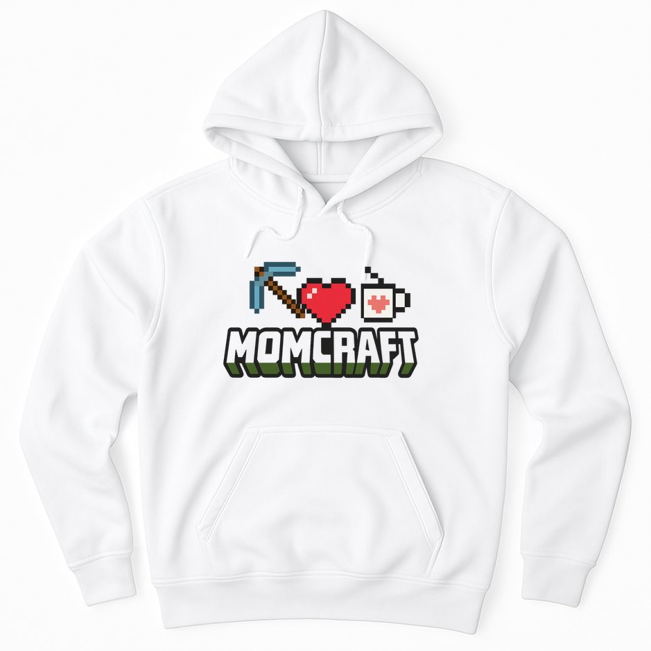 Momcraft Gamer Funny Mother's Day Gift Hoodie