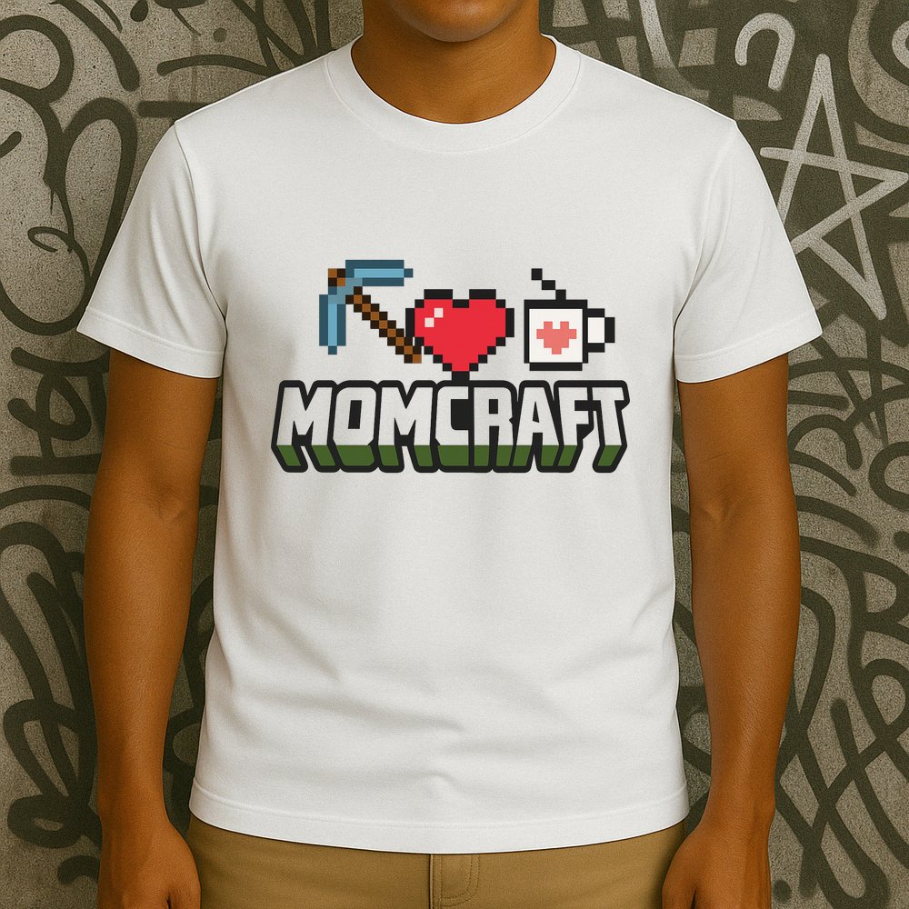 Momcraft Gamer Funny Mother's Day Gift T-Shirt