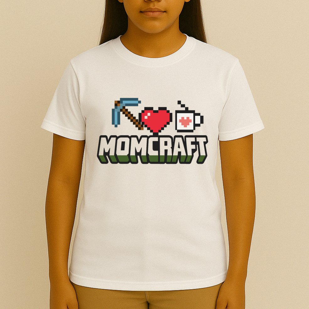 Momcraft Gamer Funny Mother's Day Gift T-Shirt