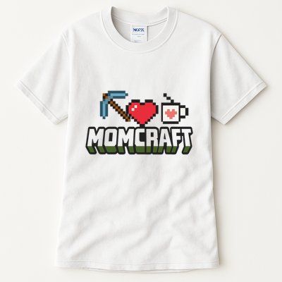Momcraft Gamer Funny Mother's Day Gift Tall T-Shirt