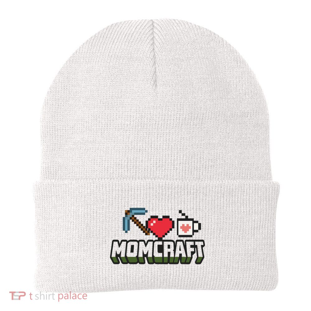 Momcraft Gamer Funny Mother's Day Gift Beanie