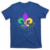 Mardi Gras Fleurgiftdegiftlis Paint Splatter Gift T-Shirt