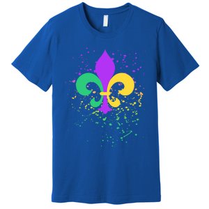 Mardi Gras Fleurgiftdegiftlis Paint Splatter Gift Premium T-Shirt