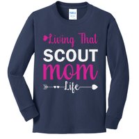 Mom Gift For Women Scout Mothers Day Quote Present Kids Long Sleeve Shirt