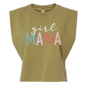 Mama Gifts For Mother Mom Of Leopard Garment-Dyed Women's Muscle Tee