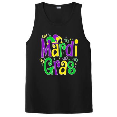 Mardi Gras Funny Mardi Gras Party PosiCharge Competitor Tank