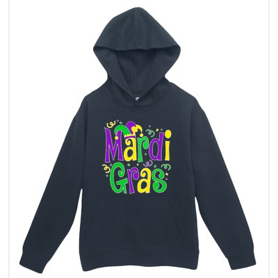 Mardi Gras Funny Mardi Gras Party Urban Pullover Hoodie