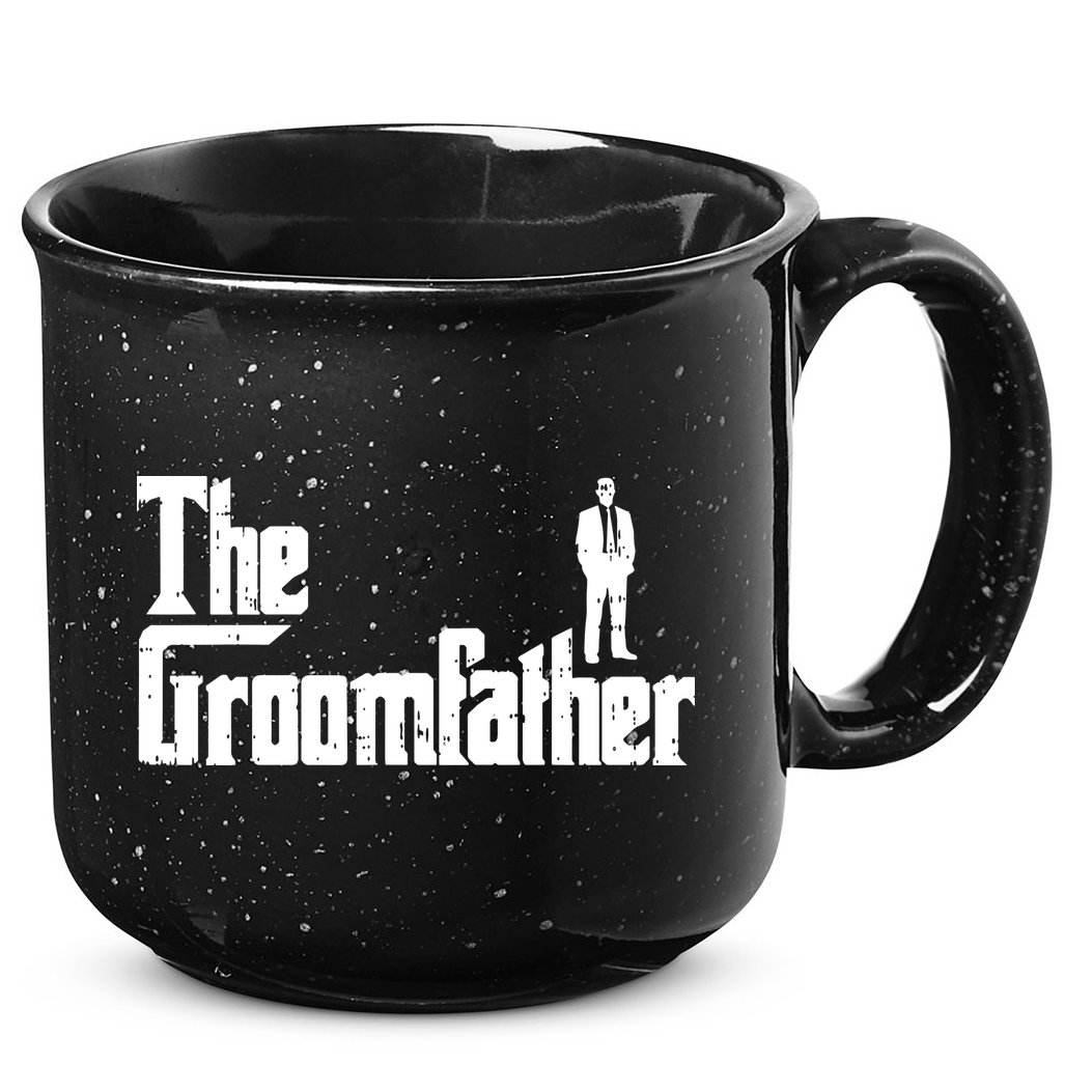 Mens Groom Father Funny Wedding Party Dinner Gift 15oz Campfire Ceramic Mug