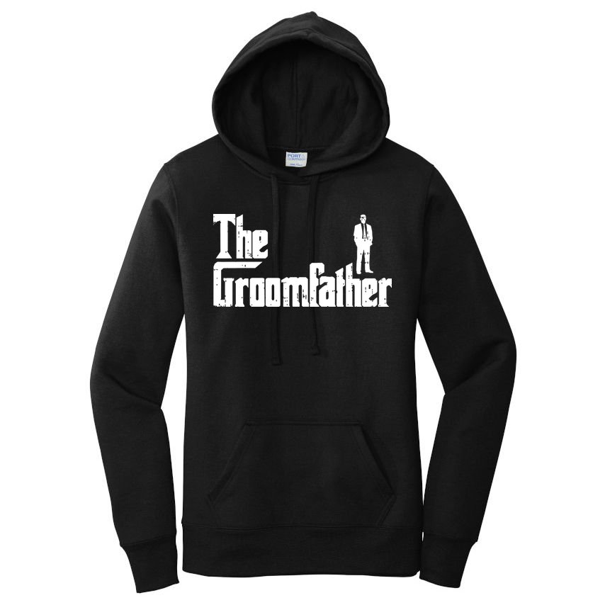 Mens Groom Father Funny Wedding Party Dinner Gift Women's Pullover Hoodie