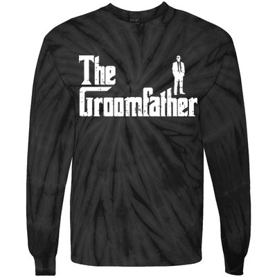 Mens Groom Father Funny Wedding Party Dinner Gift Tie-Dye Long Sleeve Shirt