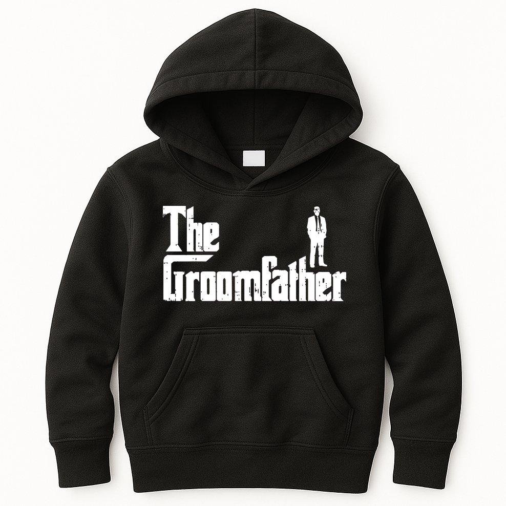 Mens Groom Father Funny Wedding Party Dinner Gift Kids Hoodie