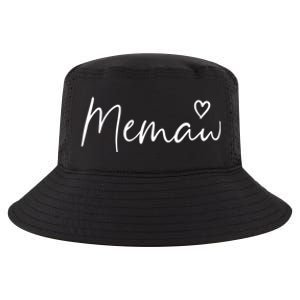 Memaw Gifts For Women Grandma Heart MotherS Day Memaw Cool Comfort Performance Bucket Hat