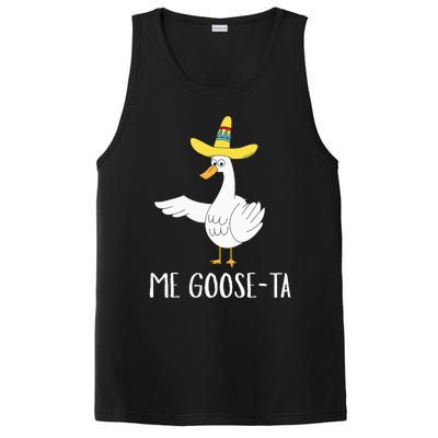 Me Gooseta Funny Mexican Spanish Goose Pun PosiCharge Competitor Tank