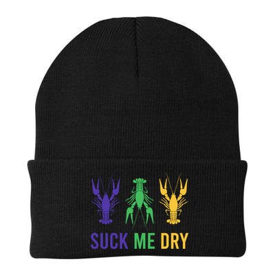 Mardi Gras Funny Suck Me Dry Crawfish Carnival Party Beanie