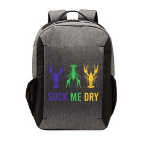 Mardi Gras Funny Suck Me Dry Crawfish Carnival Party Vector Backpack