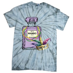 Mardi Gras Faux Tinsel Tie-Dye T-Shirt