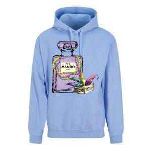 Mardi Gras Faux Tinsel Unisex Surf Hoodie