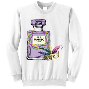 Mardi Gras Faux Tinsel Sweatshirt