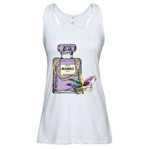 Mardi Gras Faux Tinsel Ladies Essential Flowy Tank